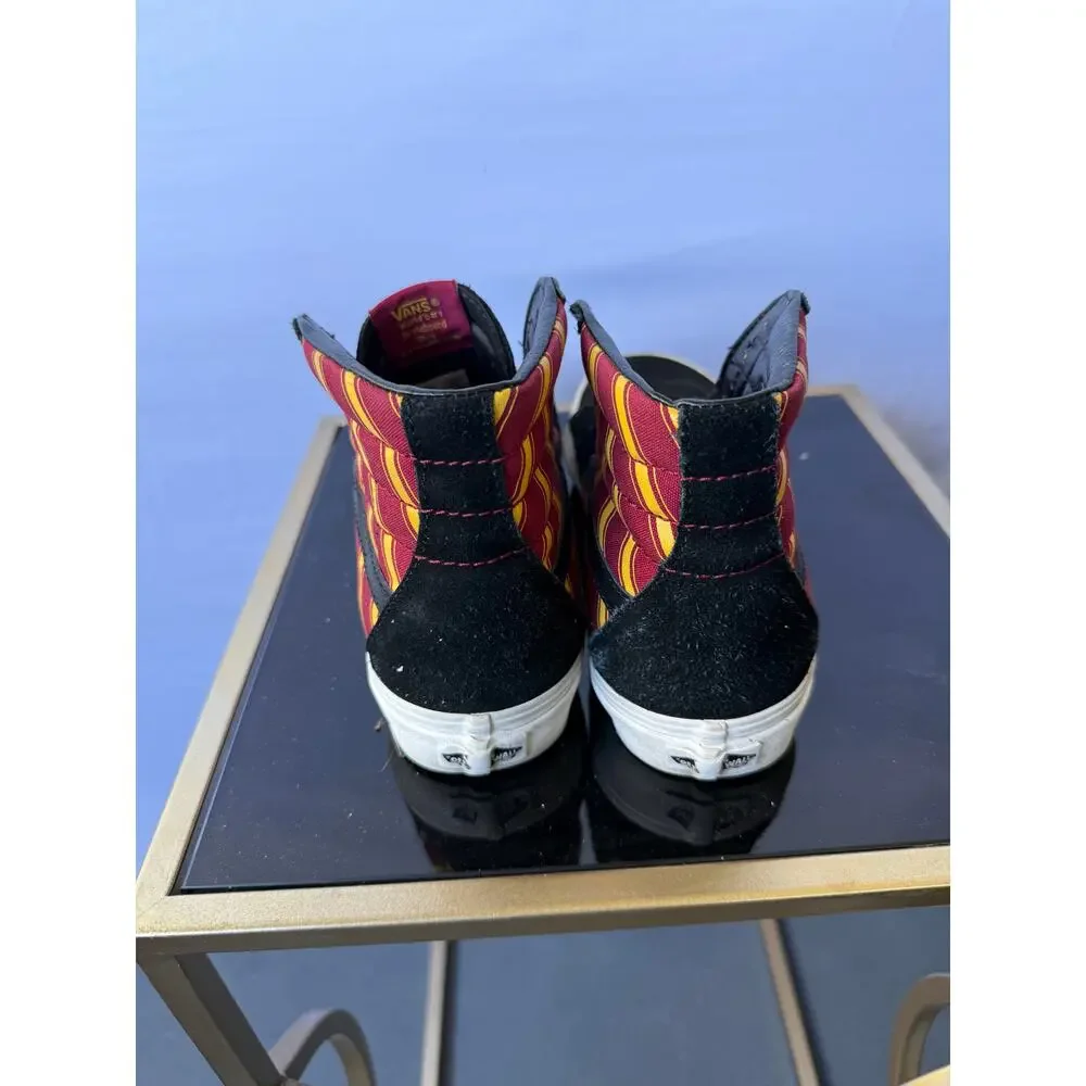 Vans Gryffindor‎ Harry Potter Collab Sk8 Hi- Size 7 Mens